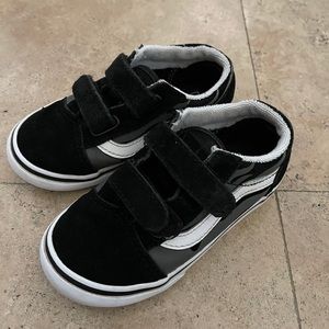 Old Skool VANS with flames